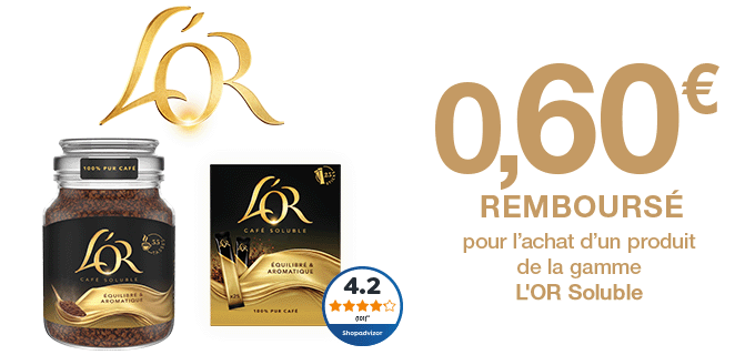 Gamme L'OR Soluble